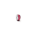 Niessing Colette C Setario Hold Anhänger (N402070-6mm-grenadine-pt) aus Platin mit Emaille