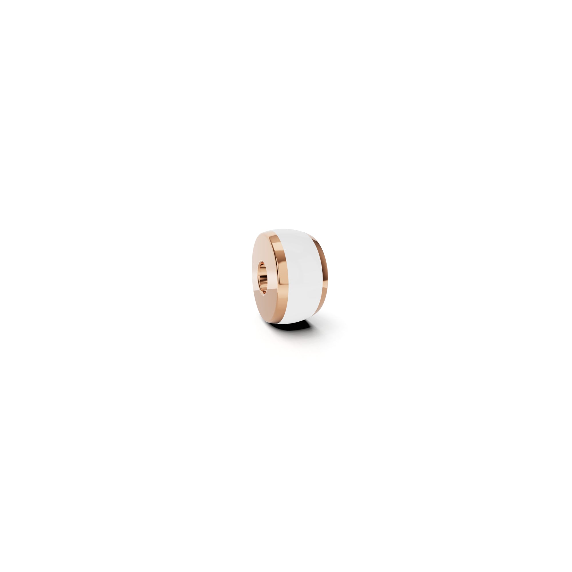 Niessing Colette C Setario Hold Anhänger (N402070-6mm-white-cr) mit Emaille