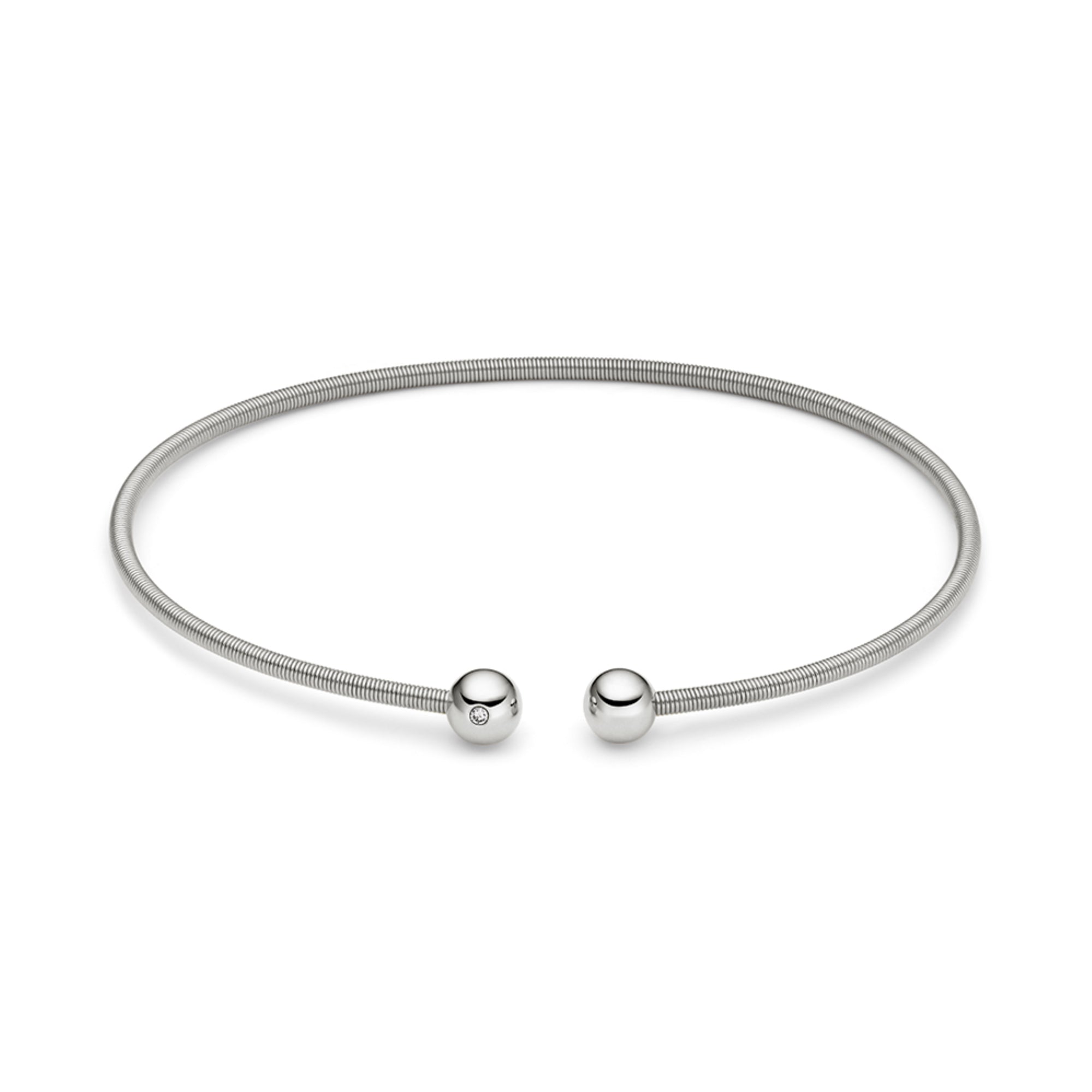 Niessing Colette C Space Armreif (N372901-1br-pt) aus Platin mit Diamant