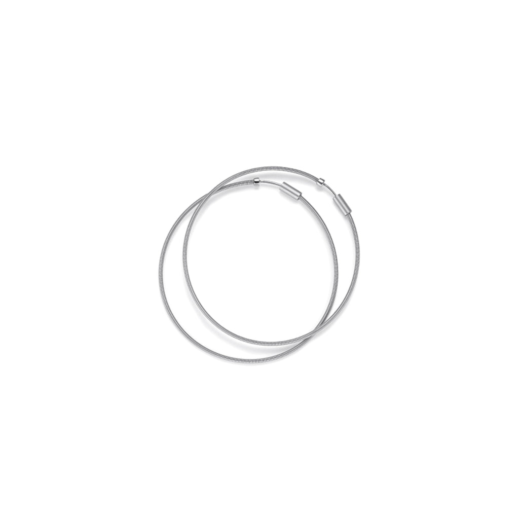 Niessing Colette Creolen (N314015-ST-30mm-pt) aus Platin