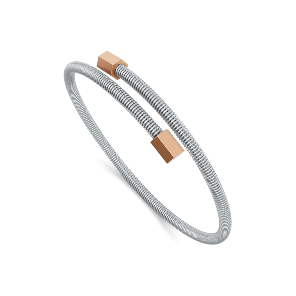 Niessing Colette Elementyx Embrace Hexagon Armreif (N402056-62mm-pt-cr) aus Platin