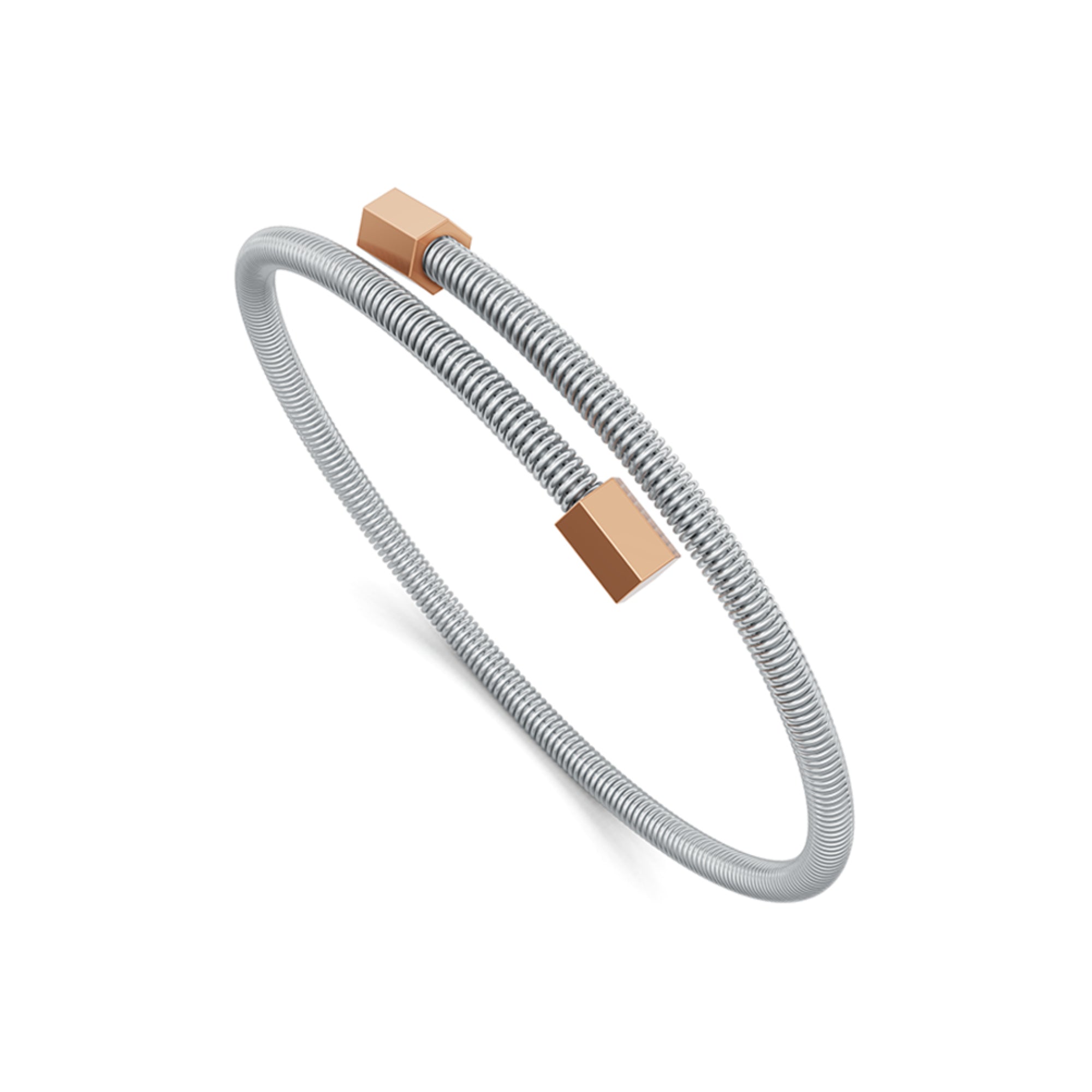 Niessing Colette Elementyx Embrace Hexagon Armreif (N402056-62mm-pt-cr) aus Platin