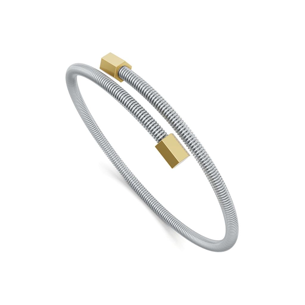 Niessing Colette Elementyx Embrace Hexagon Armreif (N402056-62mm-pt-cy) aus Platin