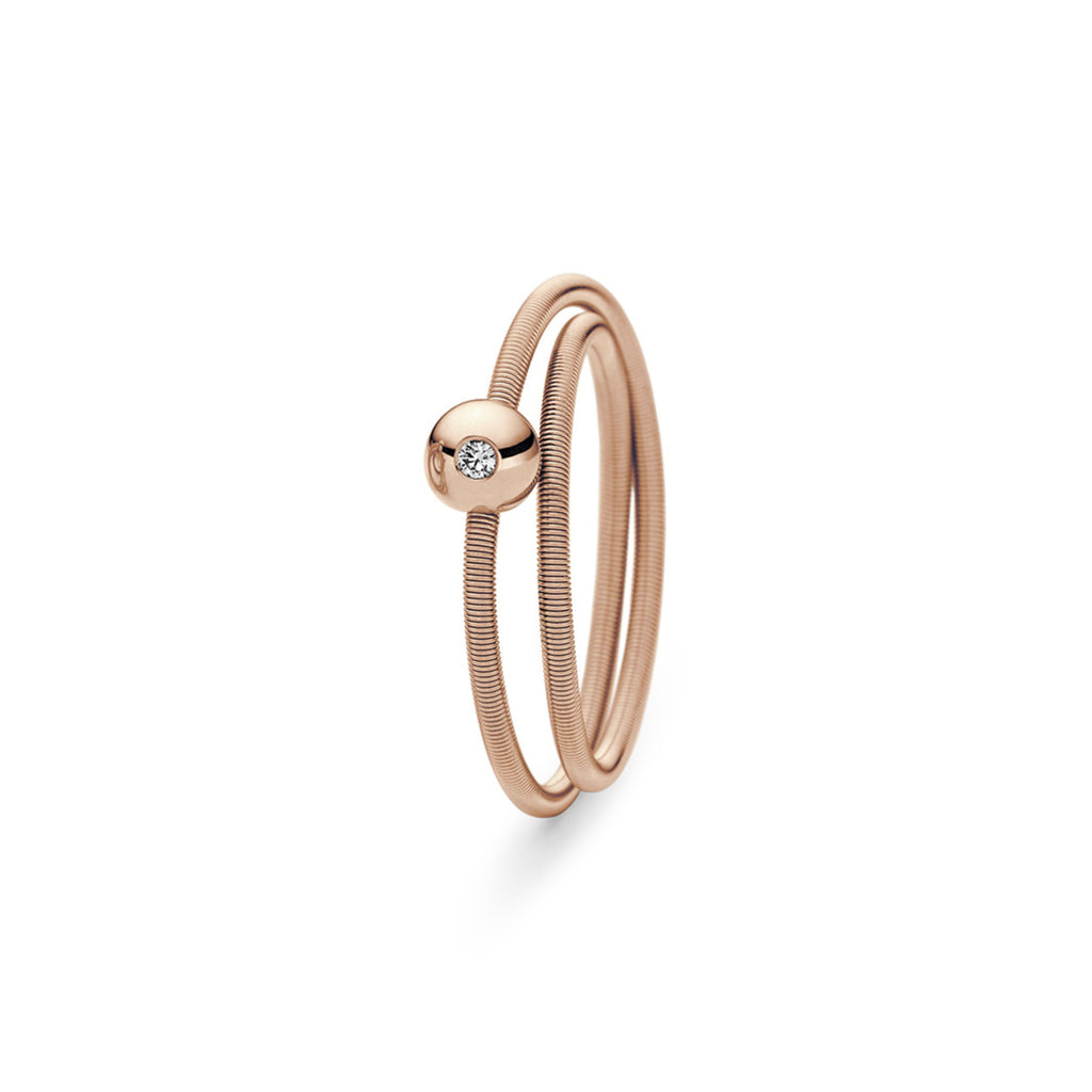 Niessing Colette Ring 2-fach (N281522-1br-cr) mit Diamant