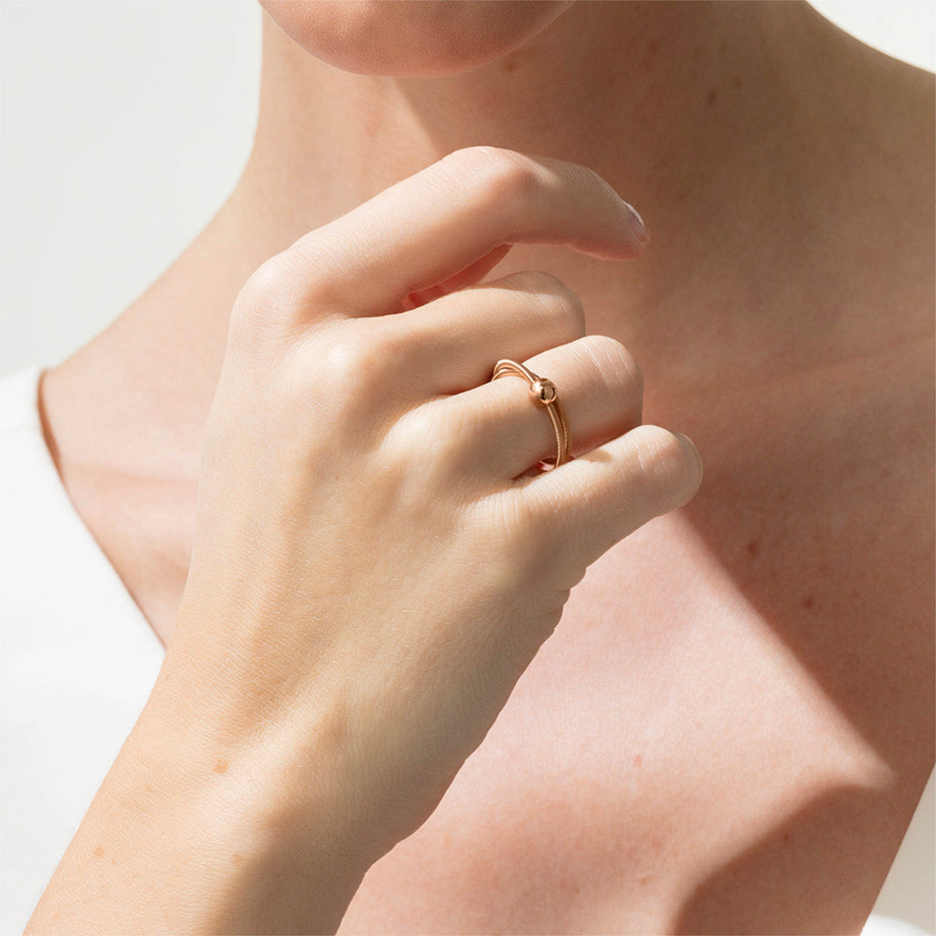 Niessing Colette Ring 2-fach (N281522-1br-fr) mit Diamant