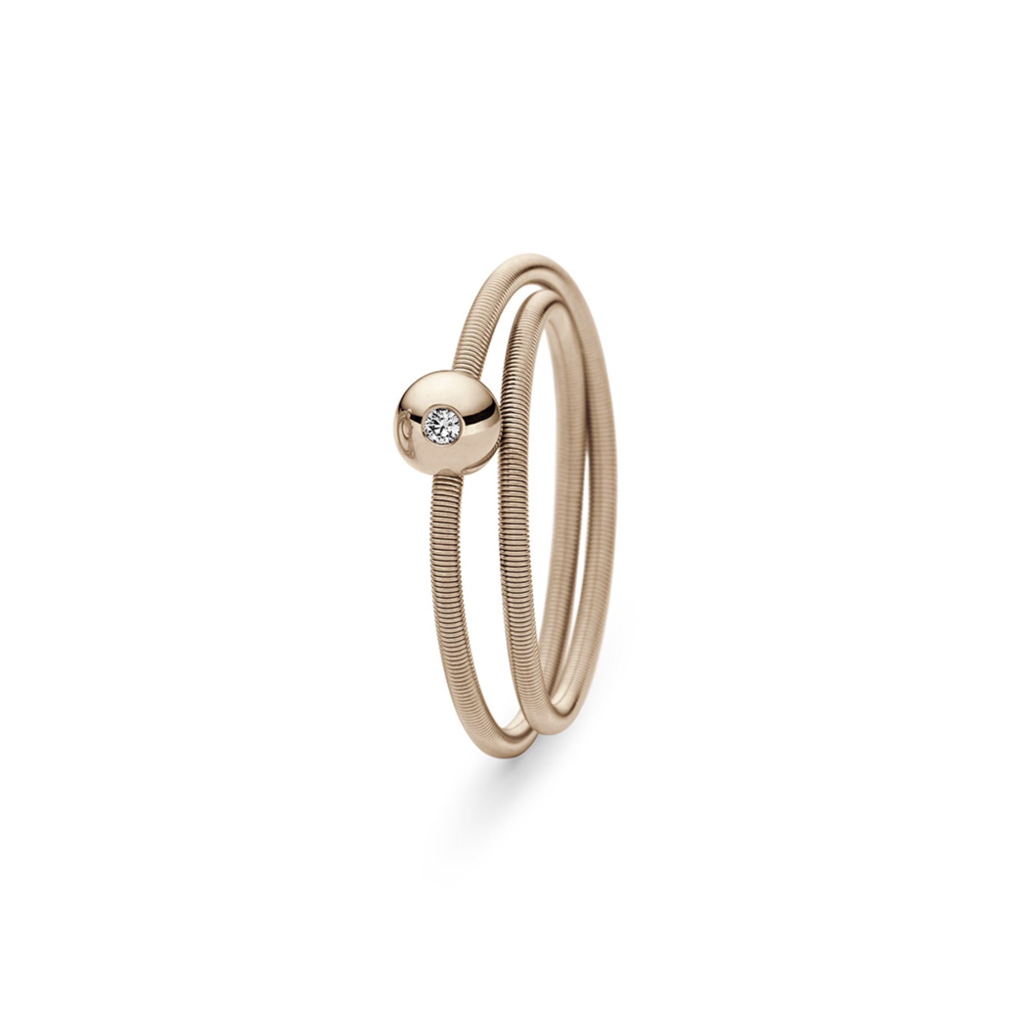 Niessing Colette Ring 2-fach (N281522-1br-rw) mit Diamant