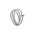 Niessing Colette Ring 3-fach (N281523-1br-pt) aus Platin mit Diamant