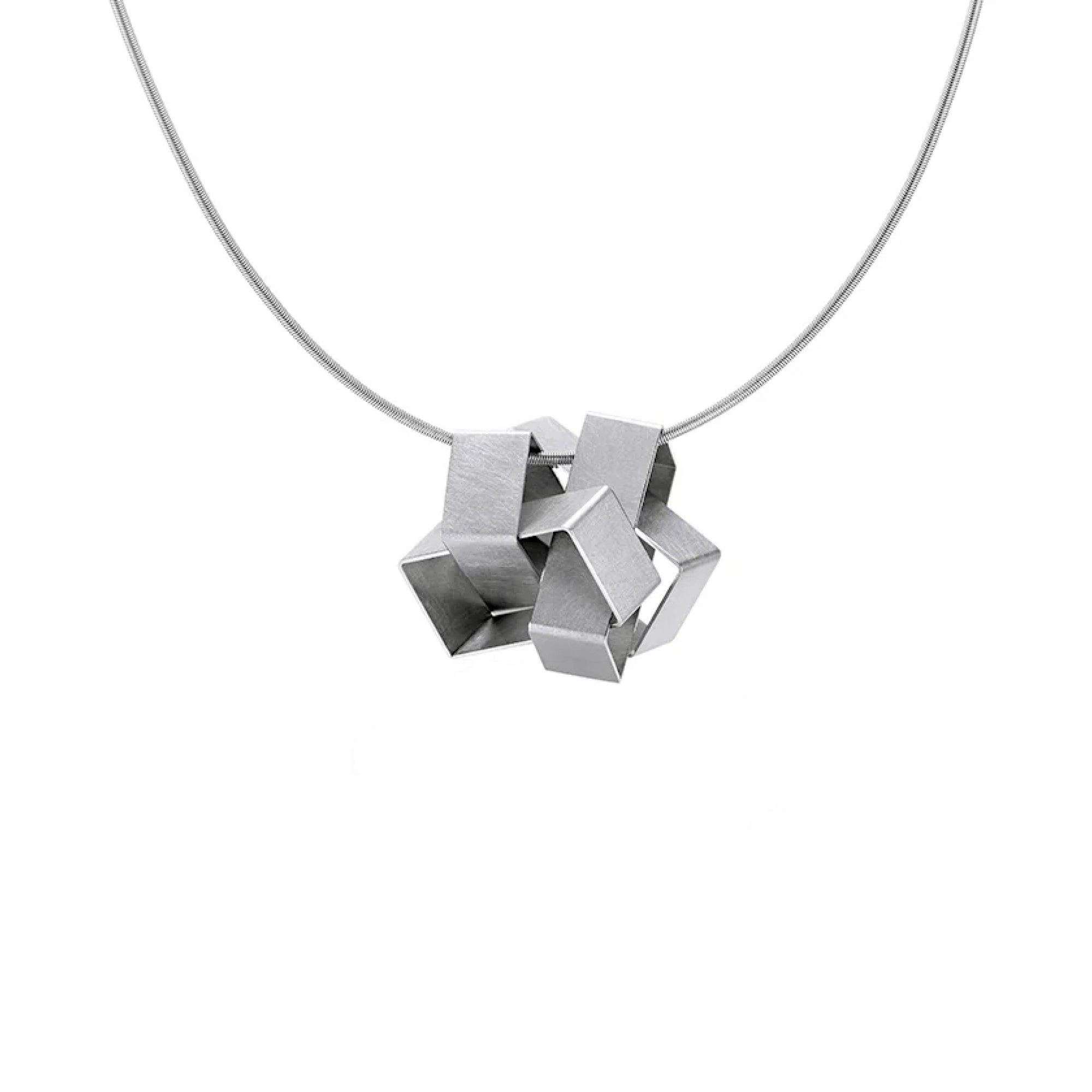Niessing Cube Anhänger (N353040-pt) aus Platin