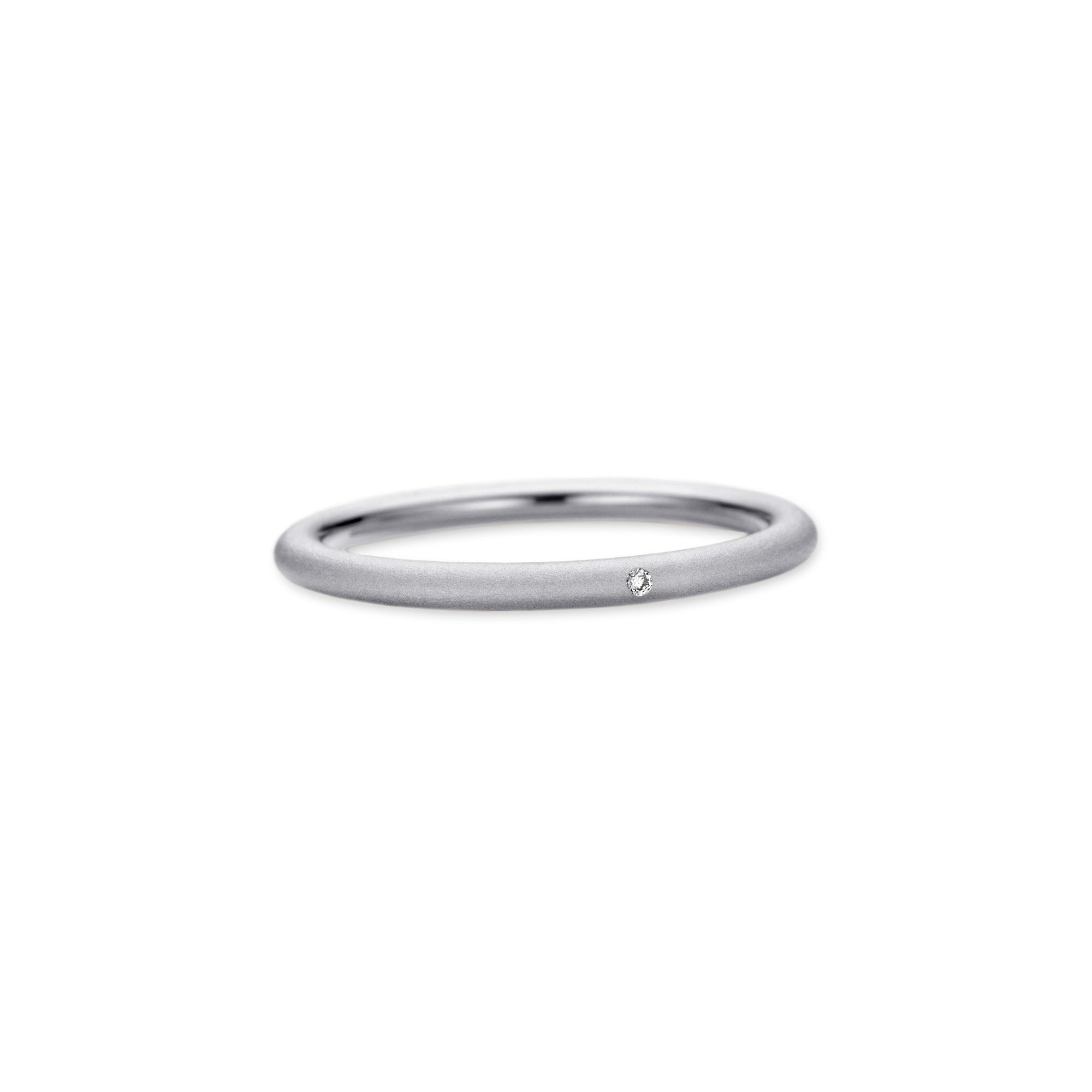 Niessing Farbringe (N281070-1br-pt) aus Platin mit Diamant
