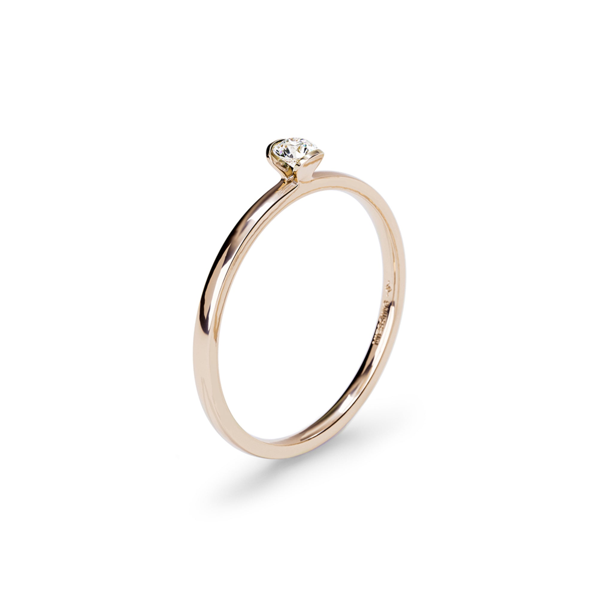 Niessing Lily Ring - N381962-0.08ct (08ct-gloss-rw) mit Diamant