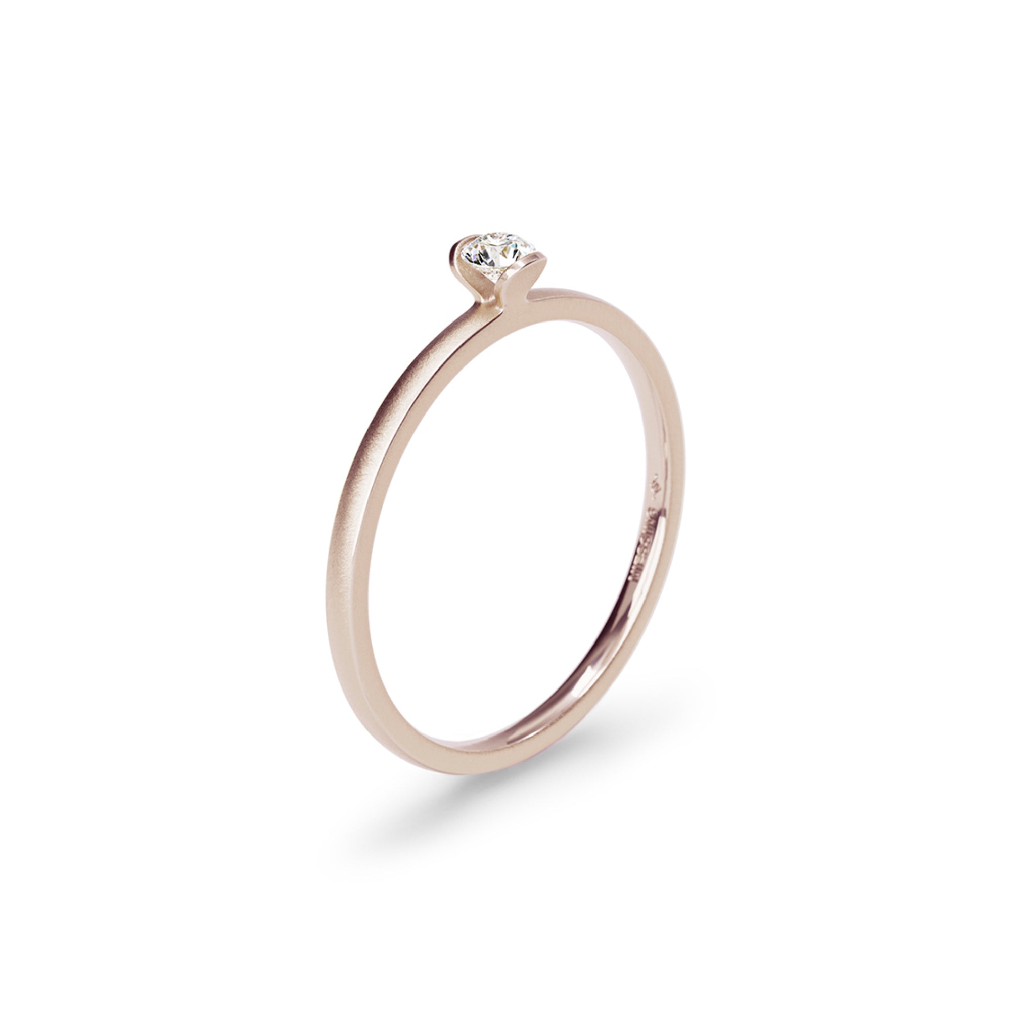 Niessing Lily Ring - N381962-0.08ct (08ct-velvet-rw) mit Diamant