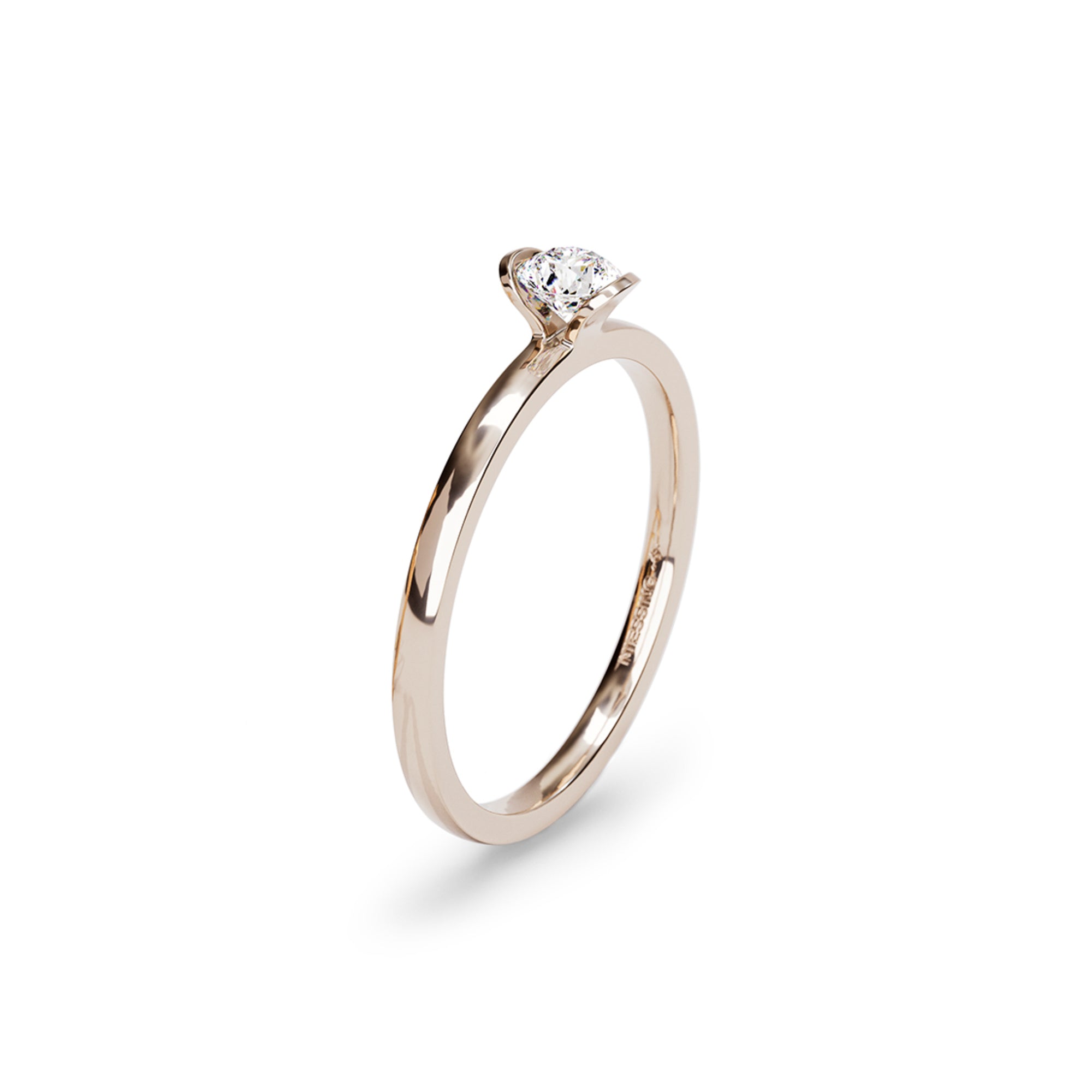 Niessing Lily Ring - N381962-0.18ct (18ct-gloss-rw) mit Diamant