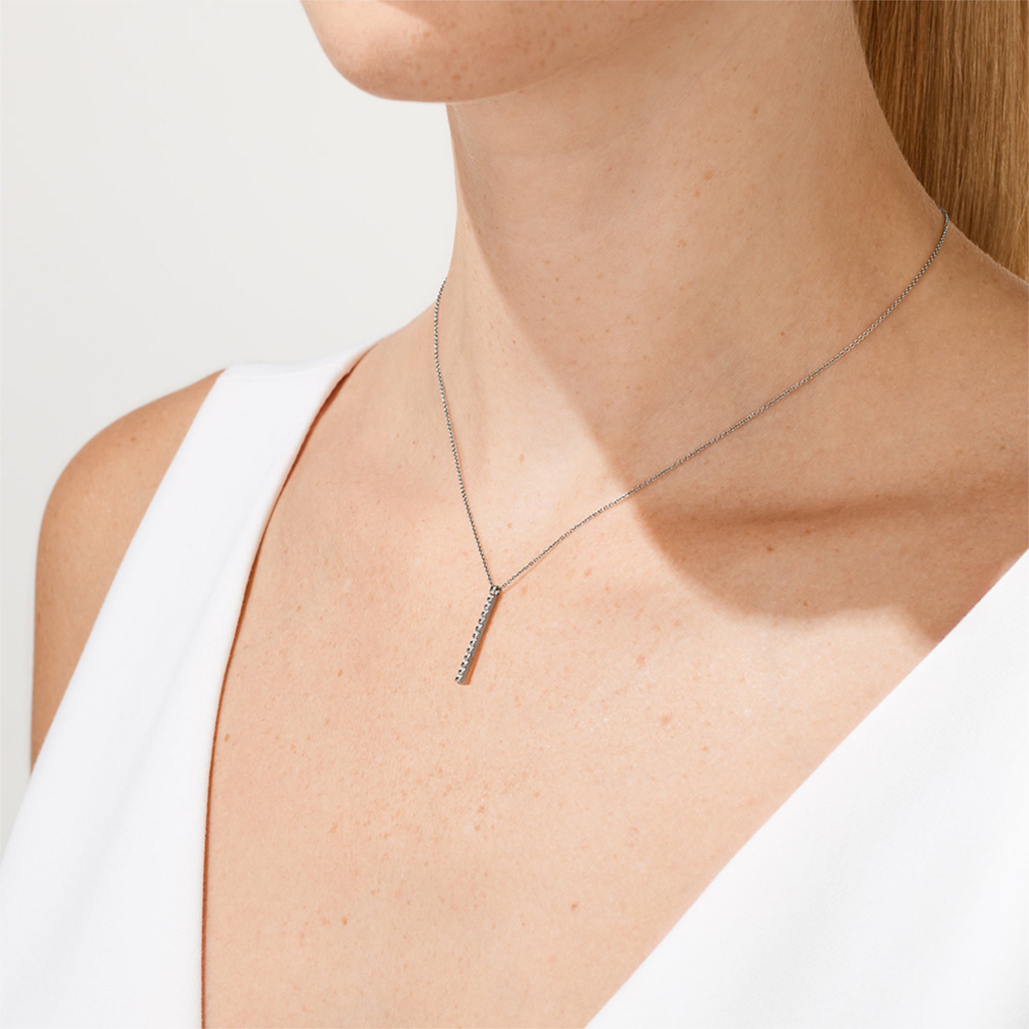 Niessing Linear Brillant Anhänger (N373912-fg) mit Diamant