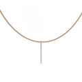 Niessing Linear Brillant Anhänger (N373912-rw) mit Diamant