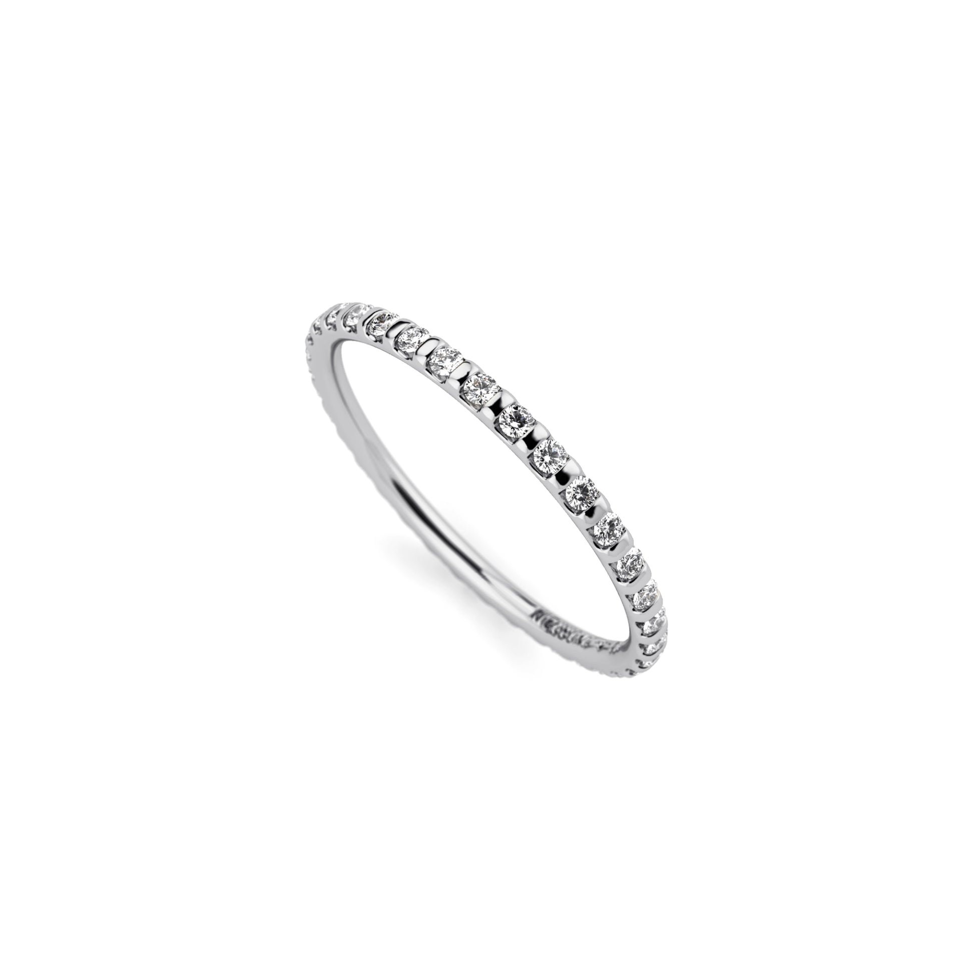 Memory Ring, Platin • Diamant von Niessing (N331951-0.01ct-gvs2-gloss-pt)