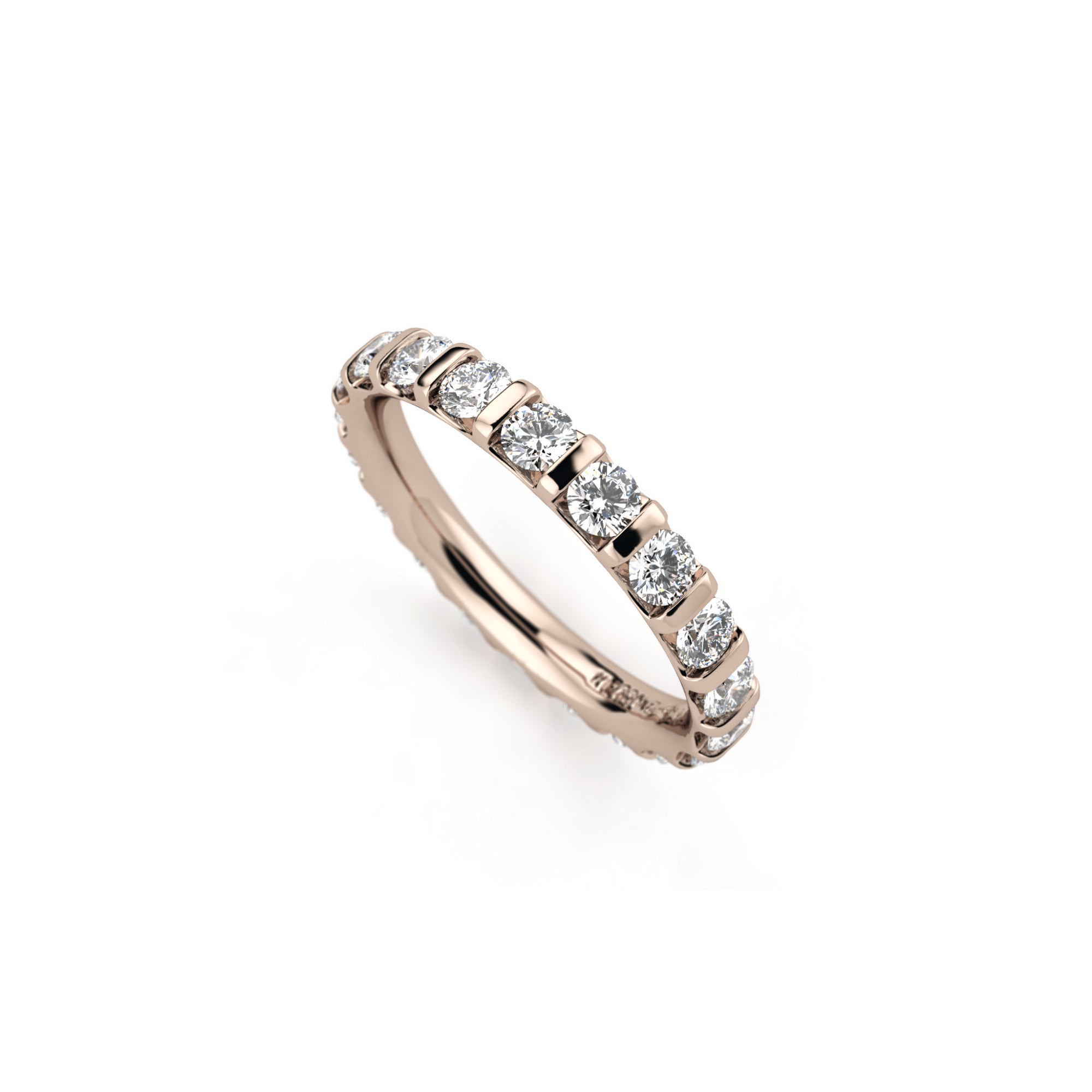 Niessing Memory Ring - N331951-0.07ct (07ct-gvs2-gloss-rw) mit Diamant