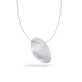 Niessing Mirage Anhänger ovale Form (N333950-70mm-1br-pt) aus Platin mit Diamant