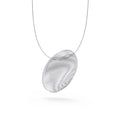 Niessing Mirage Anhänger ovale Form (N333950-80mm-1br-pt) aus Platin mit Diamant