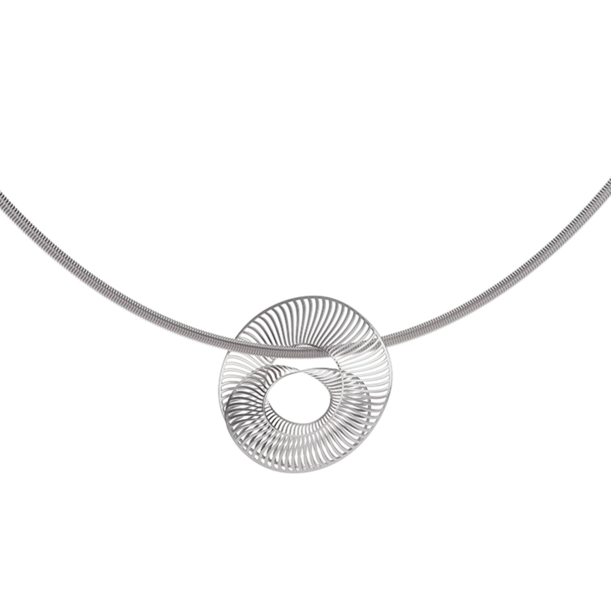 Niessing Mirage Loop Anhänger (N363010-20mm-pt) aus Platin