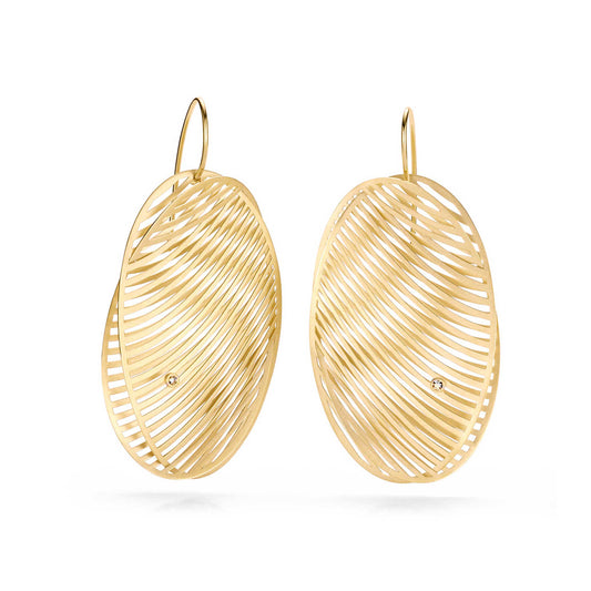 Niessing Mirage Ohrhänger ovale Form (N334950-cy) mit Diamant