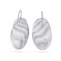 Niessing Mirage Ohrhänger ovale Form (N334950-pt) aus Platin mit Diamant
