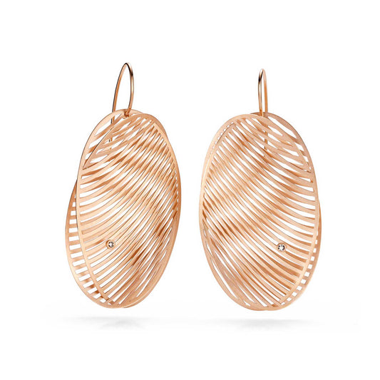 Niessing Mirage Ohrhänger ovale Form (N334950-rw) mit Diamant