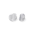 Niessing Mirage Ohrstecker runde Form (N334020-SF-pt) aus Platin