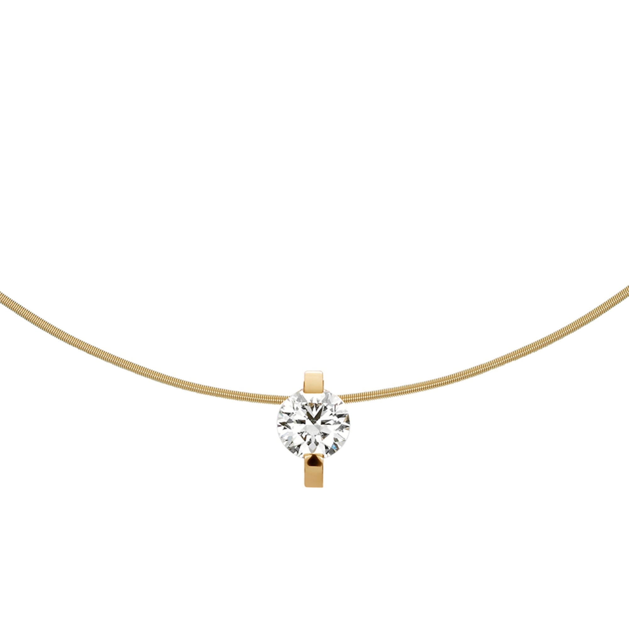 Niessing Princess Anhänger - N363960-10.1mm-1.5ct (5ct-cy) mit Diamant