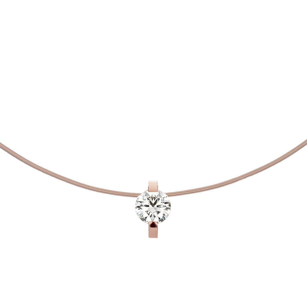 Niessing Princess Anhänger - N363960-10.1mm-1.5ct (5ct-rw) mit Diamant