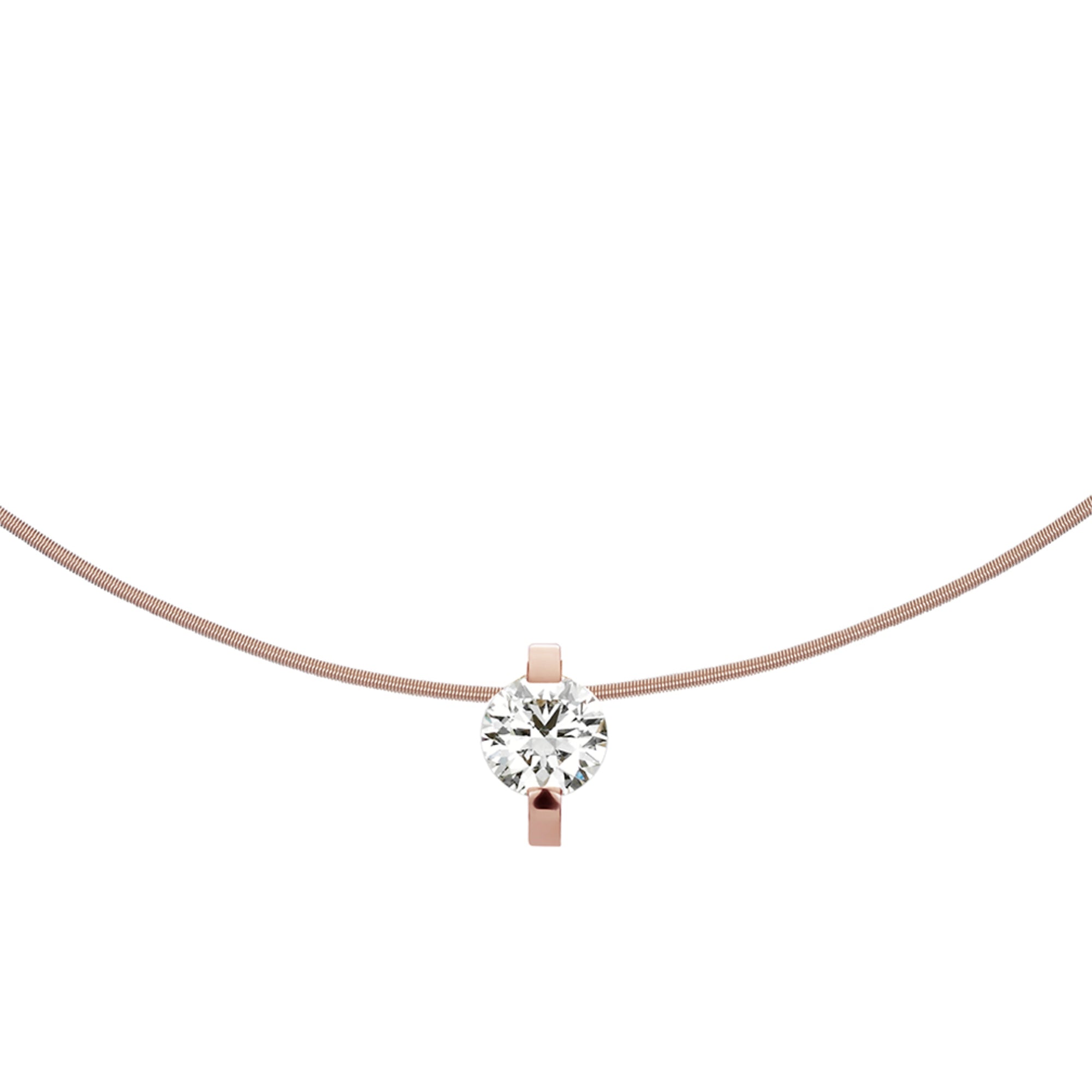 Niessing Princess Anhänger - N363960-10.1mm-1.5ct (5ct-rw) mit Diamant