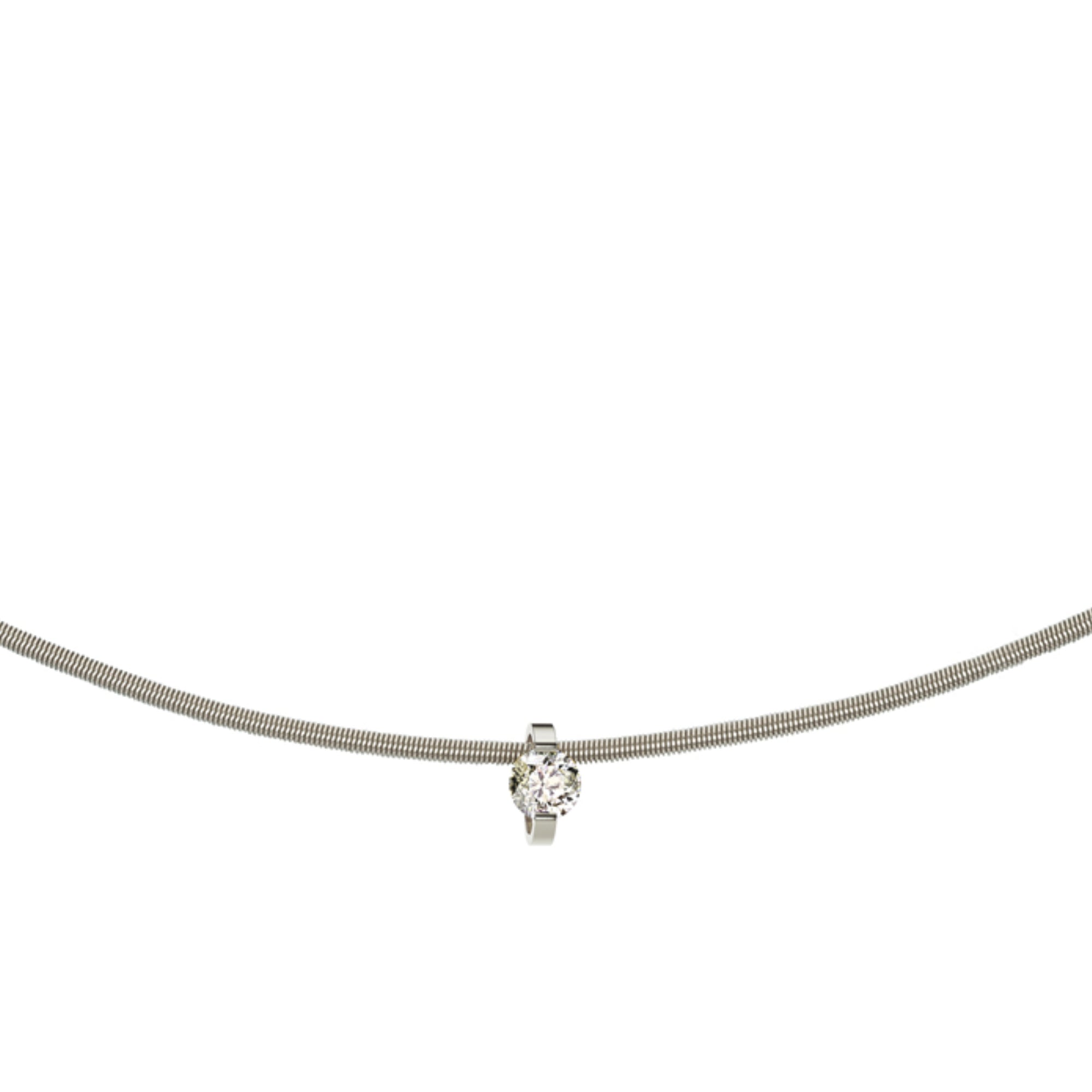 Niessing Princess Anhänger - N363960-6.8mm-0.23ct (23ct-cinnamon-fg) mit Diamant
