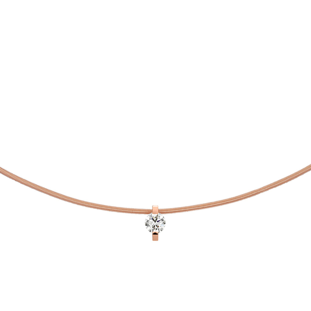 Niessing Princess Anhänger - N363960-6.8mm-0.23ct (23ct-cr) mit Diamant