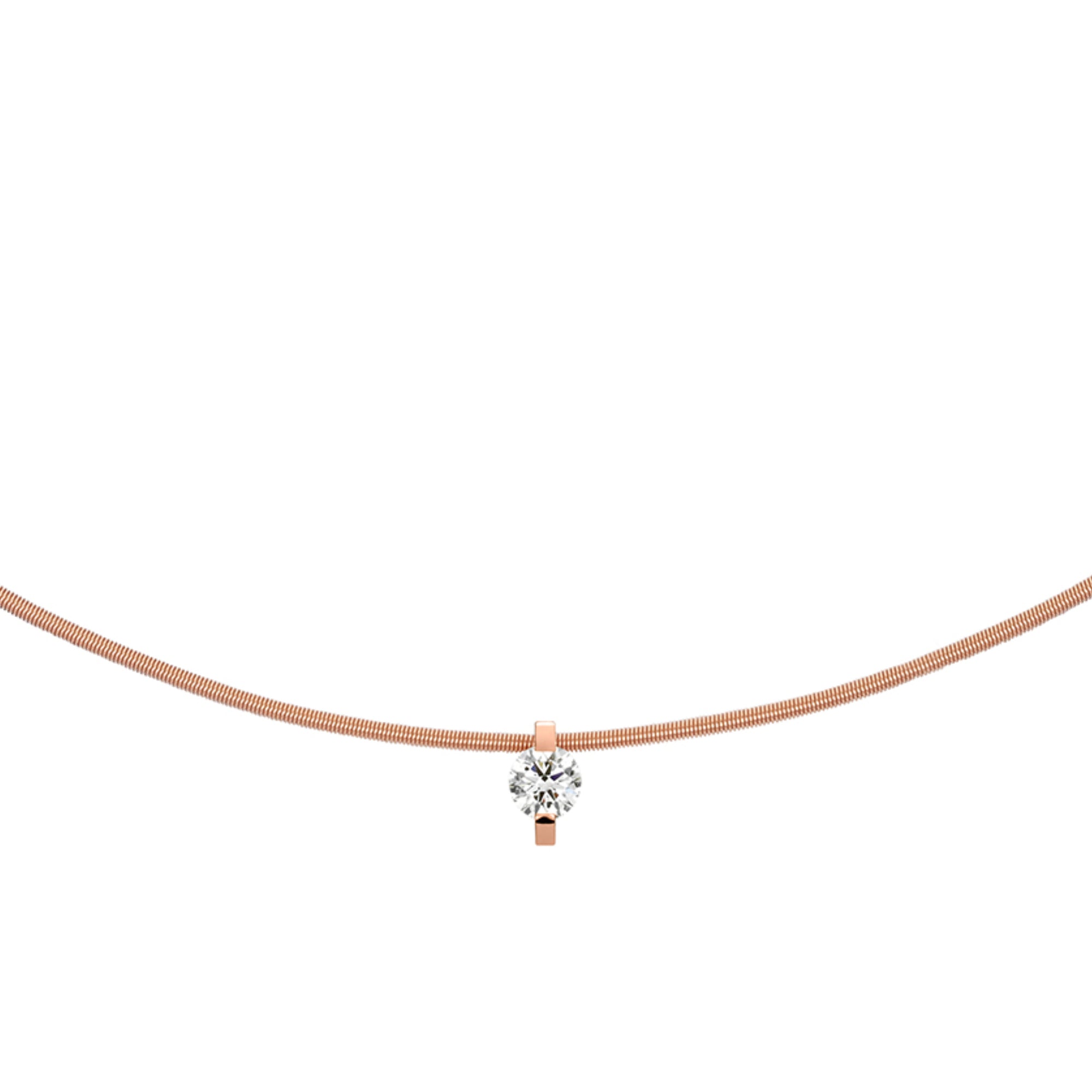Niessing Princess Anhänger - N363960-6.8mm-0.23ct (23ct-cr) mit Diamant
