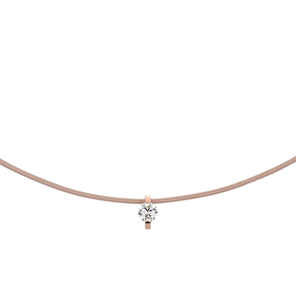 Niessing Princess Anhänger - N363960-6.8mm-0.23ct (23ct-rw) mit Diamant