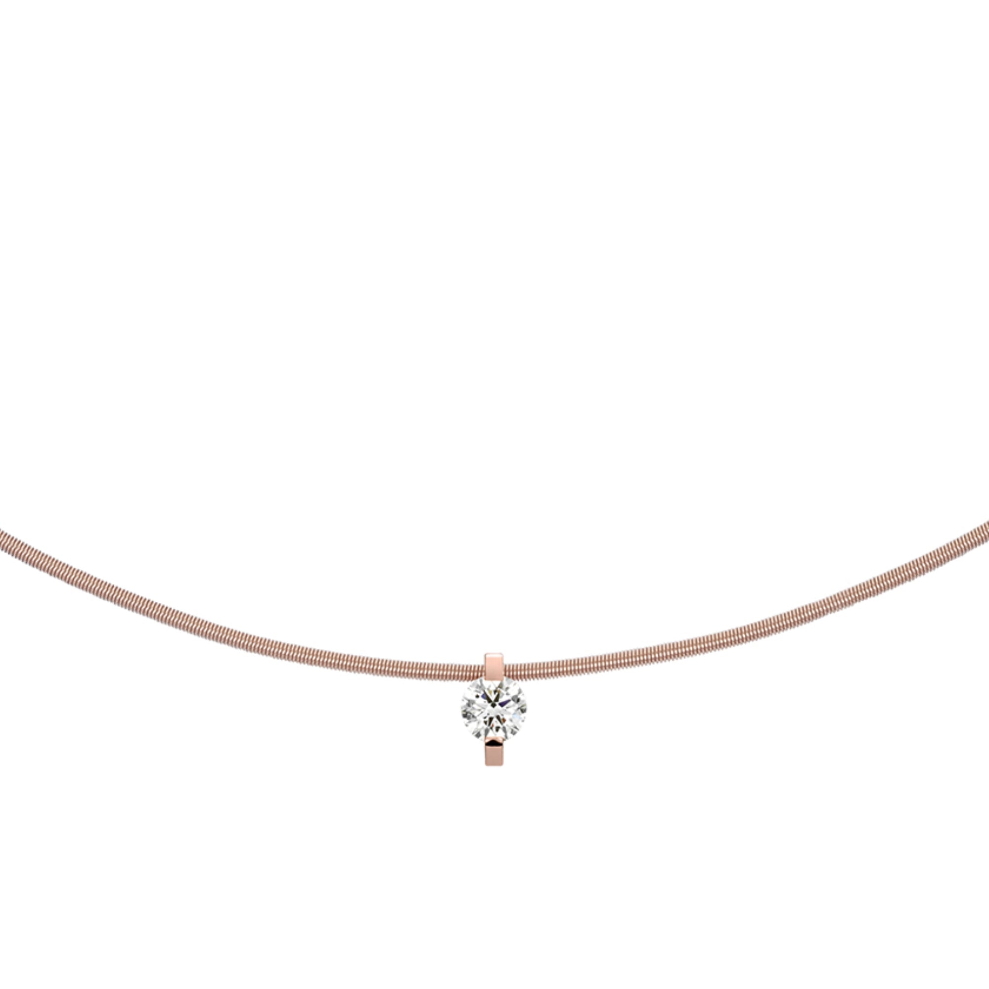 Niessing Princess Anhänger - N363960-6.8mm-0.23ct (23ct-rw) mit Diamant