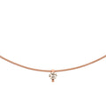 Niessing Princess Anhänger - N363960-7.5mm-0.3ct (3ct-cinnamon-cr) mit Diamant