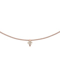 Niessing Princess Anhänger - N363960-7.5mm-0.3ct (3ct-cinnamon-rw) mit Diamant