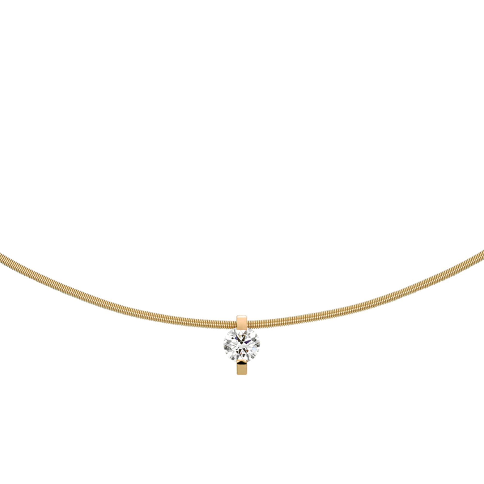 Niessing Princess Anhänger - N363960-7.5mm-0.3ct (3ct-cy) mit Diamant