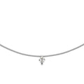 Niessing Princess Anhänger - N363960-7.5mm-0.3ct (3ct-pt) aus Platin mit Diamant