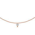 Niessing Princess Anhänger - N363960-8.6mm-0.5ct (5ct-cr) mit Diamant