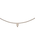 Niessing Princess Anhänger - N363960-8mm-0.4ct (4ct-cinnamon-fg) mit Diamant