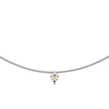 Niessing Princess Anhänger - N363960-8mm-0.4ct (4ct-cinnamon-pt) aus Platin mit Diamant