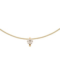 Niessing Princess Anhänger - N363960-9.4mm (4mm-1ct-cinnamon-cy) mit Diamant