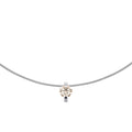 Niessing Princess Anhänger - N363960-9.4mm (4mm-1ct-cinnamon-pt) aus Platin mit Diamant