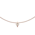 Niessing Princess Anhänger - N363960-9.4mm (4mm-1ct-cinnamon-rw) mit Diamant