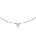 Niessing Princess Anhänger - N363960-9.4mm (4mm-1ct-cr) mit Diamant