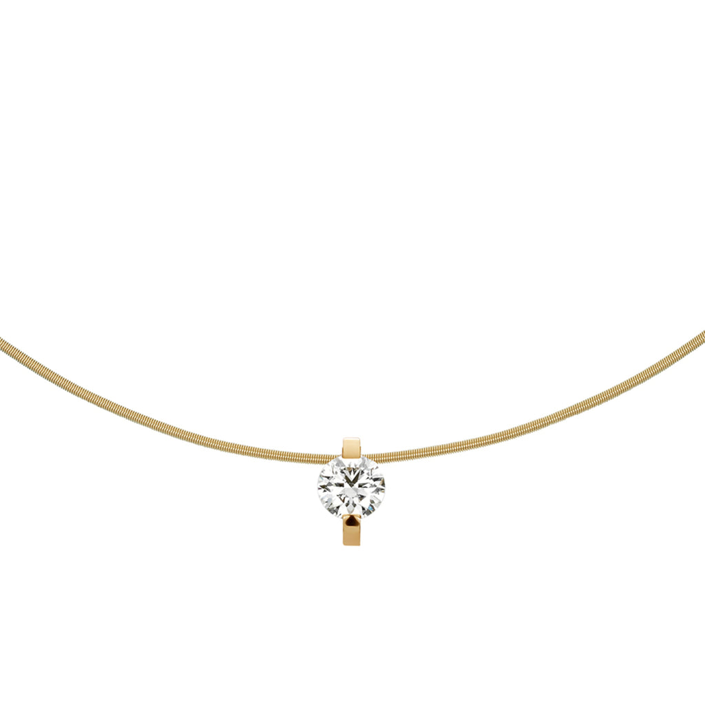 Niessing Princess Anhänger - N363960-9.4mm (4mm-1ct-cy) mit Diamant