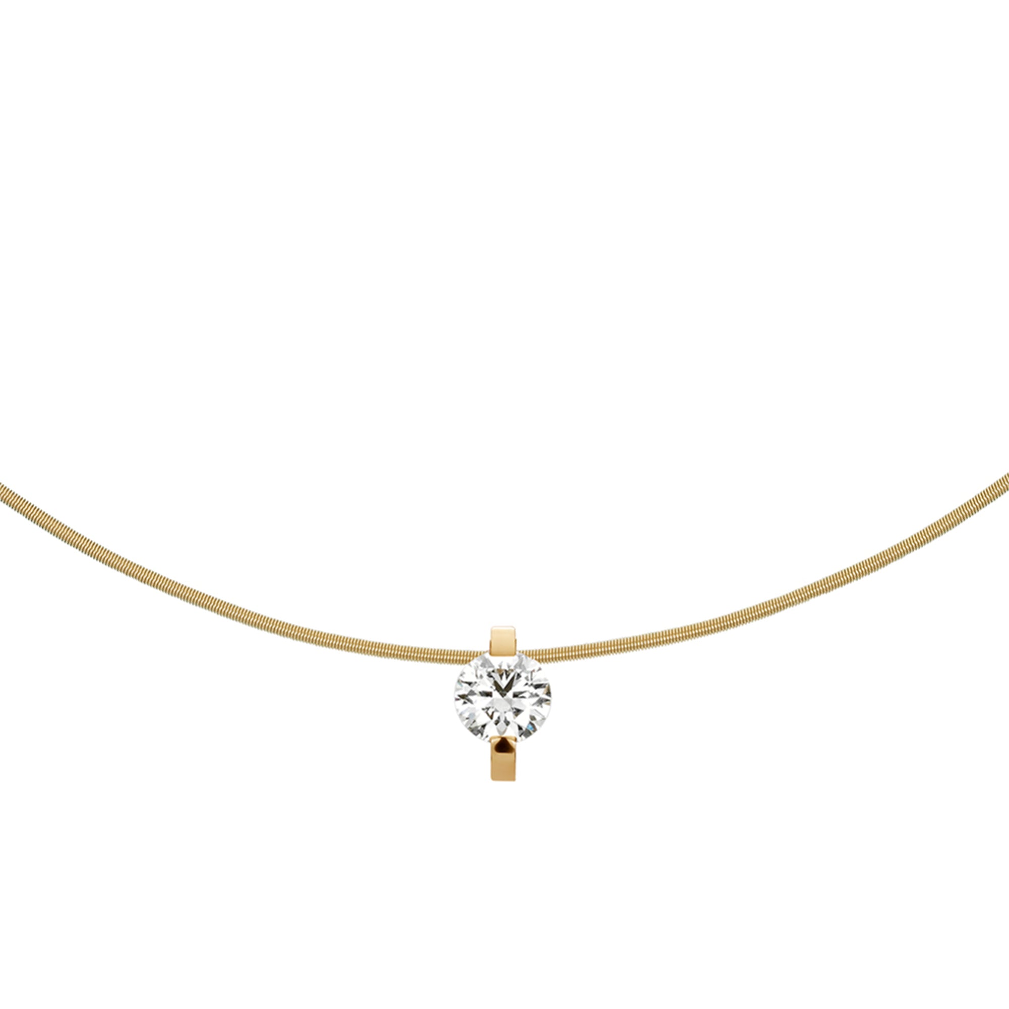 Niessing Princess Anhänger - N363960-9.4mm (4mm-1ct-cy) mit Diamant
