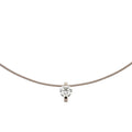 Niessing Princess Anhänger - N363960-9.4mm (4mm-1ct-fg) mit Diamant