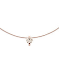 Niessing Princess Anhänger - N363960-9.8mm-1.2ct (2ct-cinnamon-rw) mit Diamant